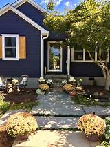 Charcoal blue by sherwin Williams exterior is a beautiful navy. Fall ...