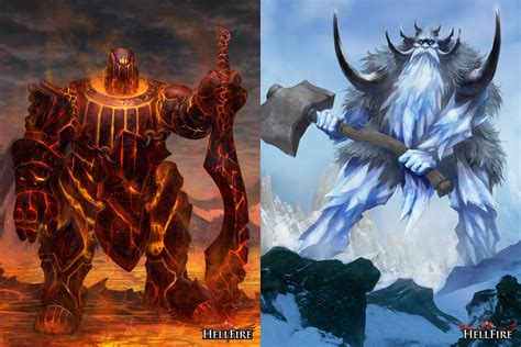 Fire Giants Vs Frost Giants