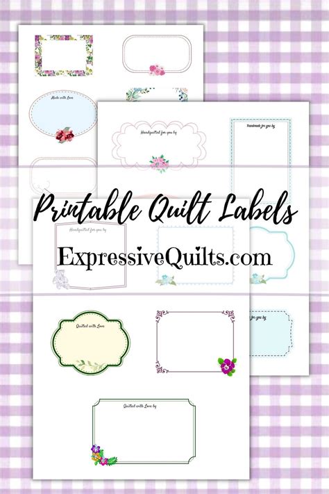 Image result for Examples of Quilt Labels