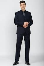 Buy Men Black Solid Slim Fit Formal Four Piece Suit Online - 712259 ...