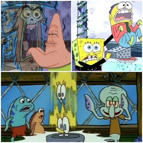 Just some cursed Spongebob images that I found. And yes. These are ...