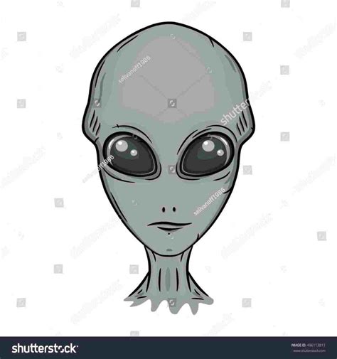 Alien Simple Drawing 的图像结果