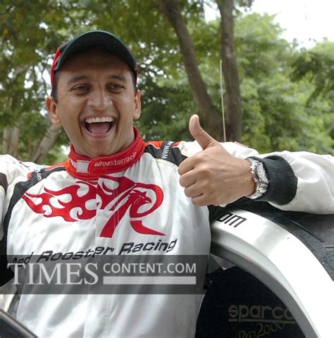 Vikram Mathias Sports Photo Car racer Vikram Mathias is...