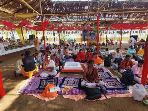 Ati Rudra Mahayagna Ati Rudra Mahayagna started today at Kachhol ...