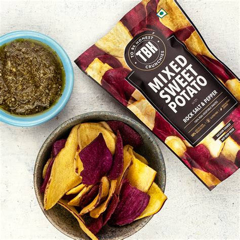 To Be Honest (TBH) crunchies made with 100% real vegetables