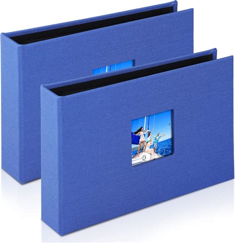 Amazon.com: Vienrose Small Photo Album 4x6 Slip-in Picture Album 50 ...