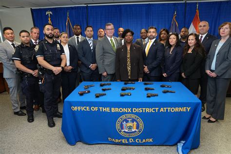 DA Clark links multiple Bronx shootings to a ring of gang members and ...
