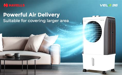 Havells Velo 36 L Personal Air Cooler for Room|Powerful Air-Delivery ...