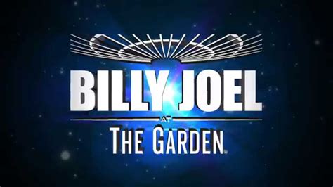 Billy Joel At Madison Square Garden January 9, 2015 - YouTube
