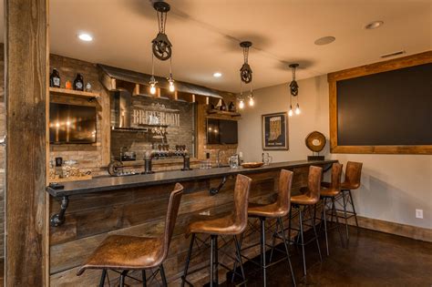 Basement Bar Designs Ideas