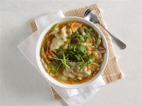 Asian Dumpling Soup