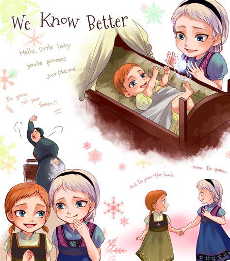 Safebooru - anna (frozen) baby blonde hair blue eyes elsa (frozen ...