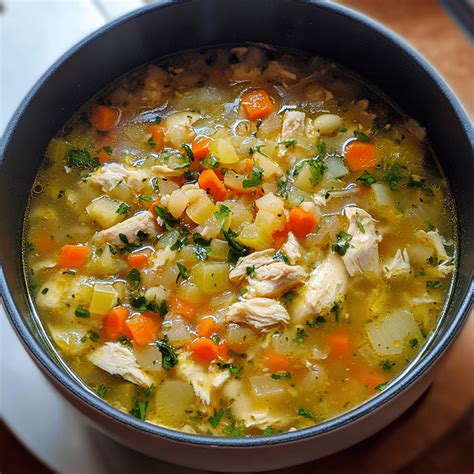 Chicken and Stars Soup - Easy Plate Ideas