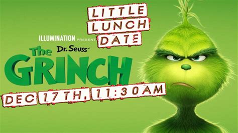 LITTLE LUNCH DATES!!--DR SEUSS THE GRINCH!!!, Chunky's Cinema Pub ...