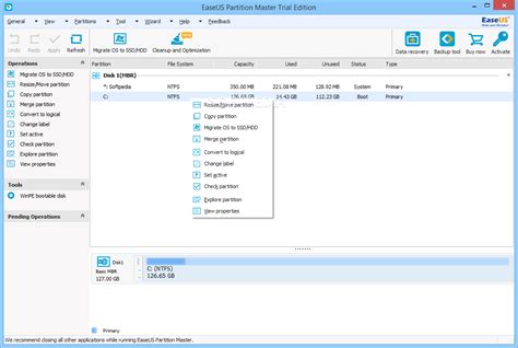 EaseUS Partition Master Free Official Download - Freeware