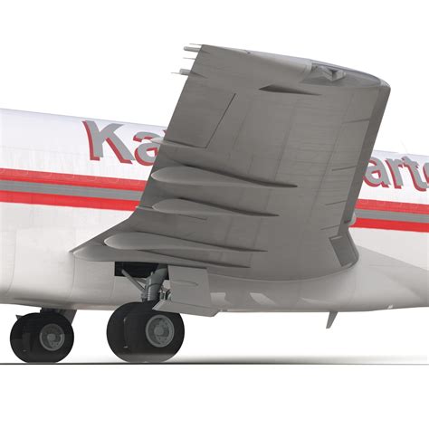 Boeing 727 200F Kalitta Air Rigged 3D model | 3D Molier International