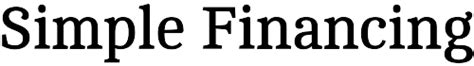 Simple Financing 的图像结果