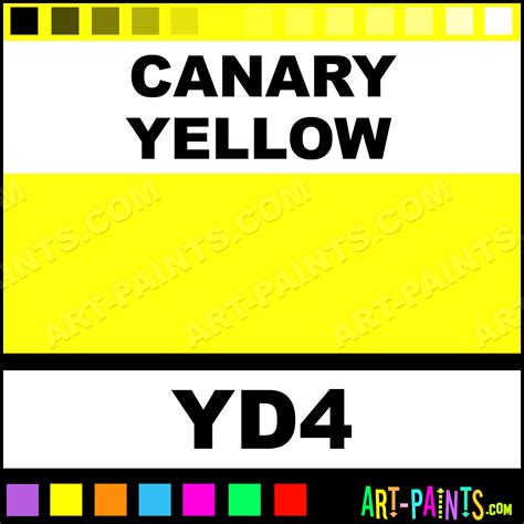 Canary Yellow Ink Tattoo Ink Paints - YD4 - Canary Yellow Paint, Canary ...