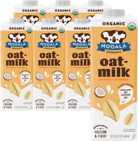 Amazon.com: Mooala Barista Oatmilk Organic Shelf Stable 32 FL OZ Case 6 ...