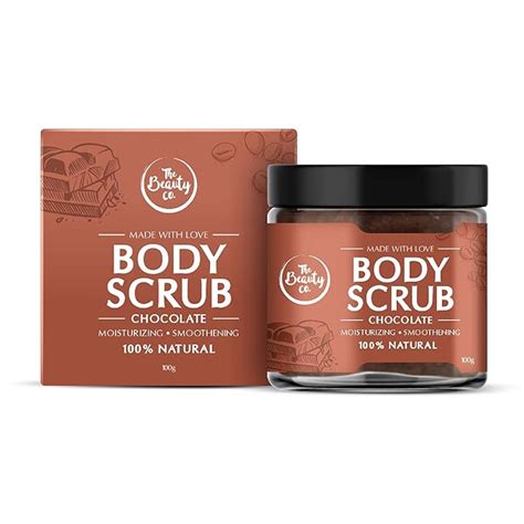 Buy The Beauty Co. Chocolate Coffee Body Scrub, 100 gm in Jar | 100% ...