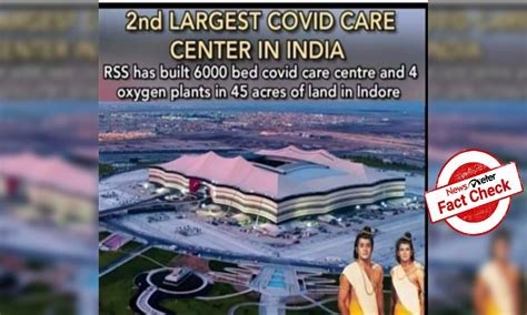 Fact Check: Photo of Qatar stadium goes viral as Indore COVID-19 centre ...