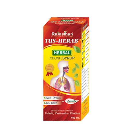 Buy TUS - HERAB by Rajasthan Aushdhalaya - 100ml - For Wet & Dry Cough ...