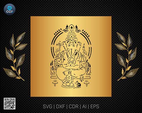 Buy Lord Ganesh | Ganesha | Laser Cutting Design | Dxf File | Laser Cut ...