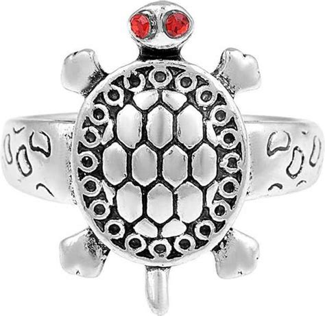 Tortoise Ring In Silver - Buy Tortoise Ring In Silver online at Best ...
