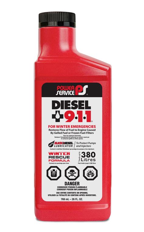 Power Service Additive Fuel Anti-Gel Diesel 911, 769-mL | Canadian Tire