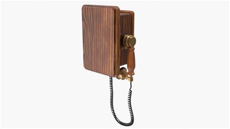 Antique Wall Mounted Rotary Telephone 3D | 3D Molier International
