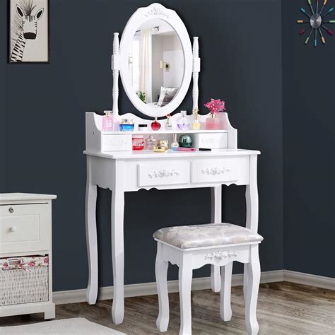 Dressing Table With Hidden Chair at Laverne Kelleher blog