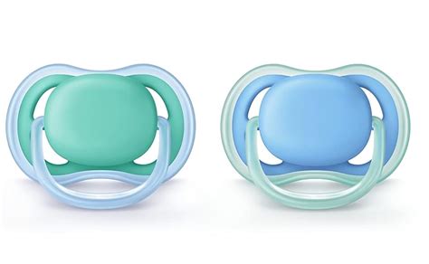 Buy Philips Avent Ultra Air Pacifier for Boy, 6-18 Months, Blue/Green ...