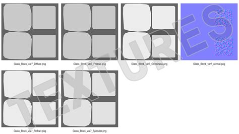 3D model Clear Bubbles Glass Block | 3D Molier International