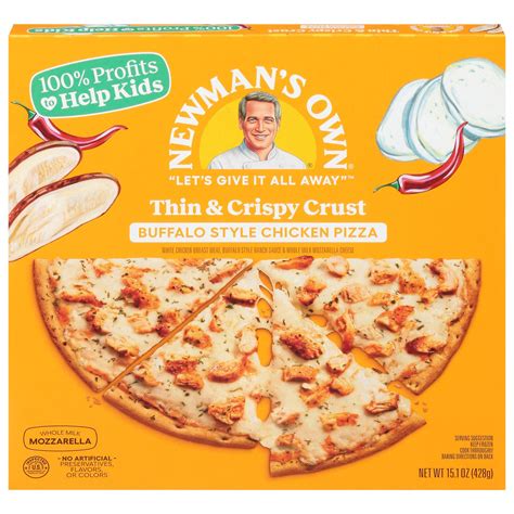 Newman's Own Pizza, Thin & Crispy Crust, Buffalo Style Chicken-Main