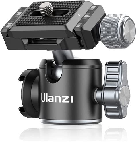 ULANZI U-80L Tripod Ball Head with Cold Shoe & Arca Plate – HIFFIN