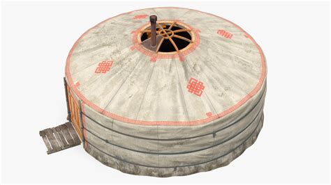 3D Mongolian Portable Yurt model | 3D Molier International