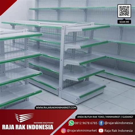 KOMPONEN RAK ALFAMART GONDOLA DISPLAY