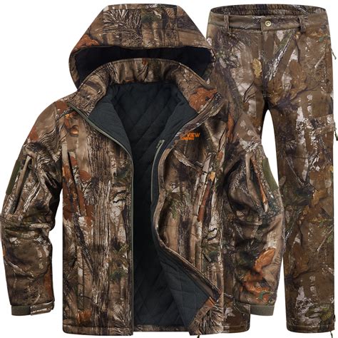 Insulated Hunting Suit for Men, Cold Weather Camo Hunting Clothes – New View Hunting