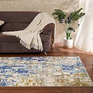 Buy Welspun Wonder-Full Abstract Carpets for Living Room/Hall/Bedroom ...