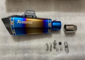 Auto MT Multi Carbon TIP AKRAPOVIC Muffler Exhaust Pipe Akrapovic ...