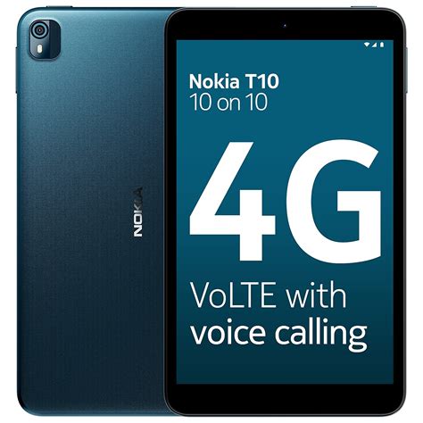 Nokia T10 Android 12 Tablet with 8 Inches Hd Display, 8Mp Rear Camera ...