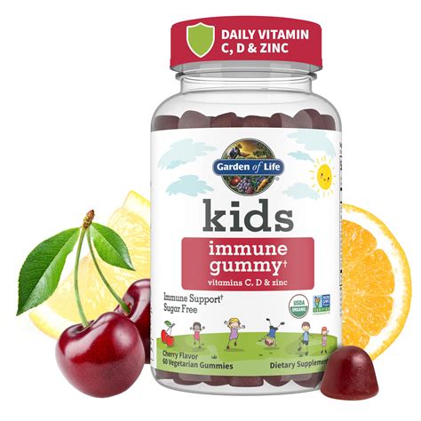 Snapklik.com : Garden Of Life Kids Immune Support Gummies