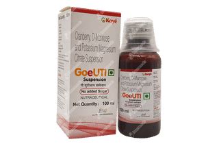 Goeuti Sugar Free Syrup 100 Ml - Uses, Side Effects, Dosage, Price ...