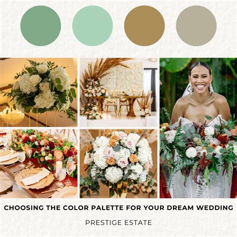 Color Palette For Wedding