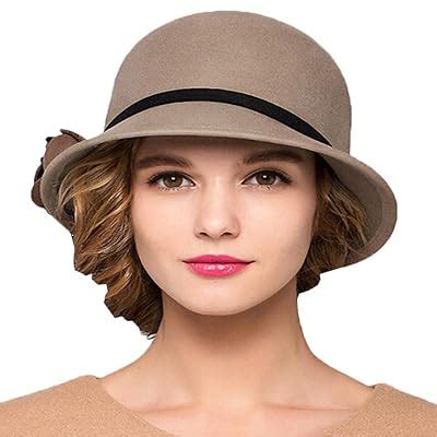 Buy Maitose Womens Bow Wool Felt Bucket Hat at Ubuy India