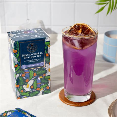 Blackcurrant Blue Pea Tea- Pack of 25 teabags – Karma Kettle Teas
