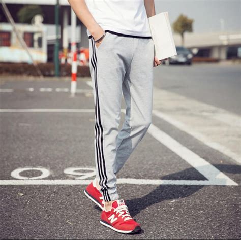 PolyKnit Side Stripes Slim Fit Track Pant – Scrollstreet