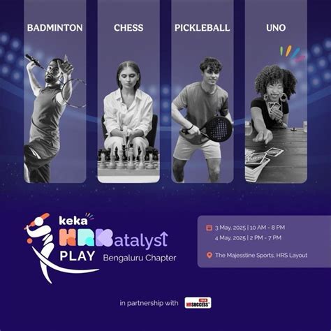 HR Meets Sports - Keka HR, HR Katalyst Bangalore & HR SUCCESS TALK in ...