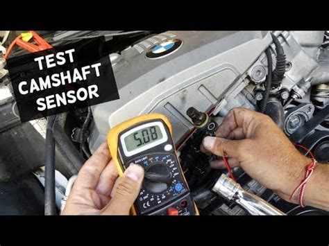 How to test camshaft position sensor. Checking the camshaft position ...