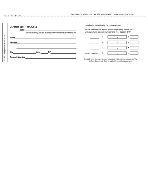 37 Bank Deposit Slip Templates & Examples ᐅ TemplateLab